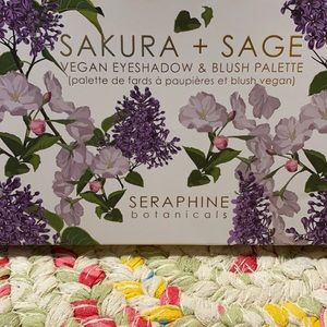 Sakura + Sage Vegan Eyeshadow & Blush Palette
